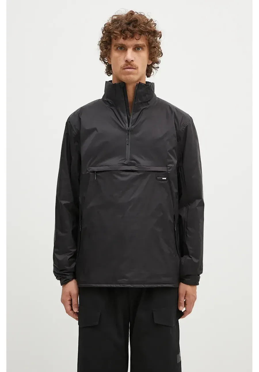 obrazek 1 Rains kurtka Padded Nylon Anorak 15490 kolor czarny przejściowa 15490.BLACK