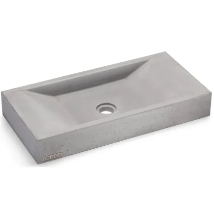 Zdjęcie Ekskluzywna umywalka 60 cm SIRIUS BASIC – średni szary, bez dekoru, bez lakieru