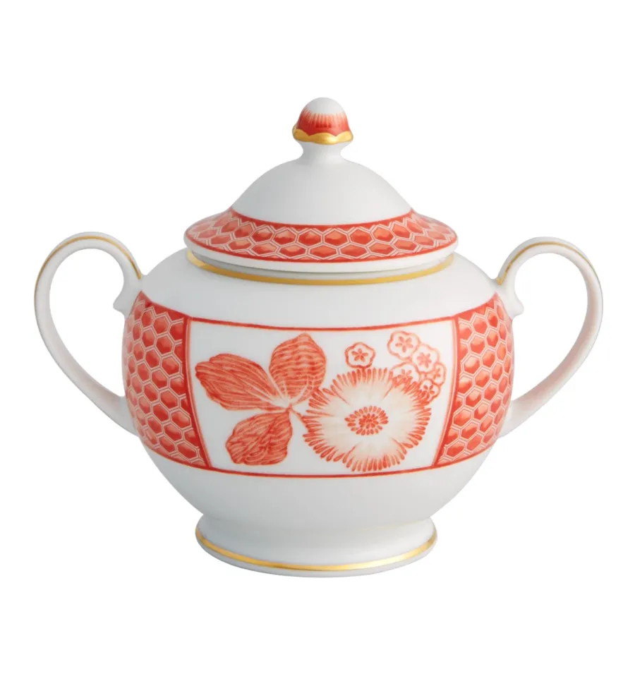 obrazek 1 Porcelanowa cukiernica Coralina z kolekcji stworzonej przez projektanta Oscara de la Renta - Vista Alegre
