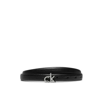 Zdjęcie Calvin Klein Pasek Damski Ck Thin Belt 1.5cm Pebble K60K612858 Czarny