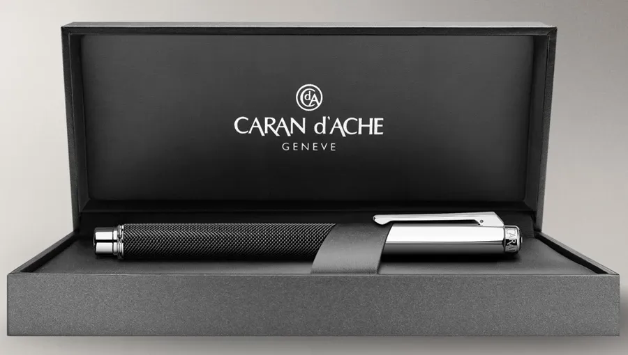 picture 3 Rollerball Pen Ivanhoe Black rhodium-coated