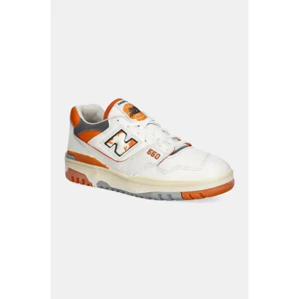 Zdjęcie New Balance sneakersy skórzane 550 kolor biały BB550VTF