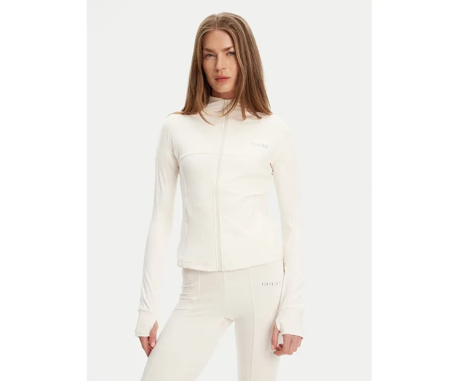 obrazek 1 Guess Bluza V5RP17 KCD02 Écru Regular Fit