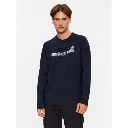 Zdjęcie Aeronautica Militare Longsleeve 232TS2132J609 Granatowy Regular Fit