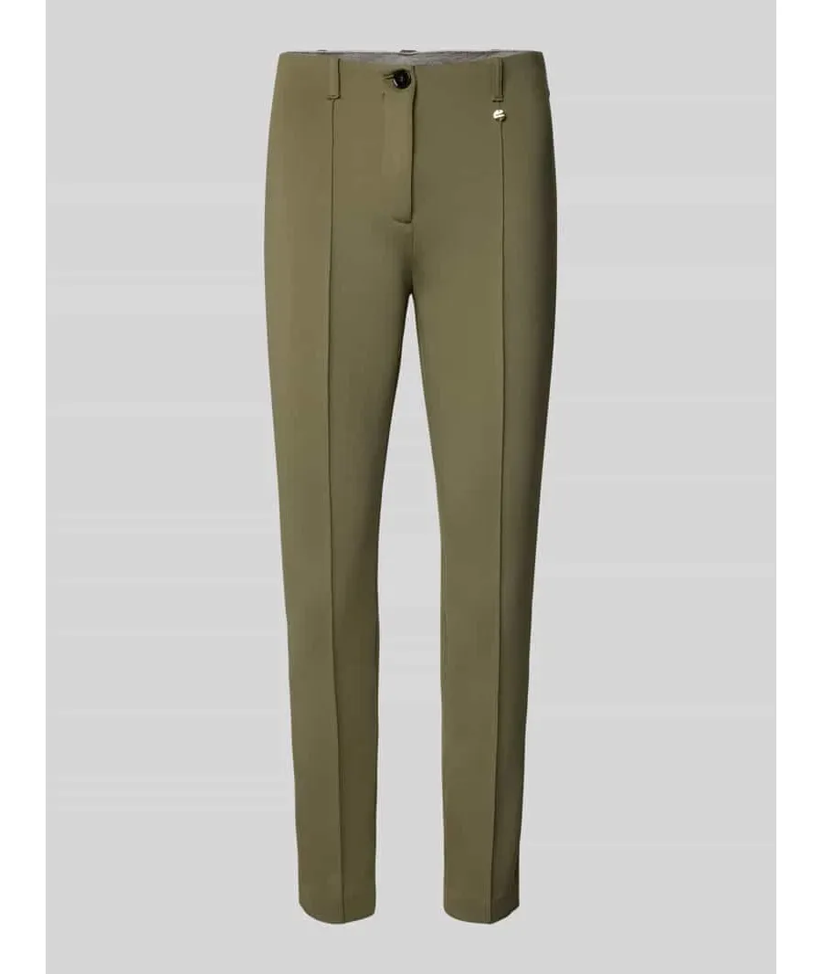 obrazek 1 Spodnie materiałowe z zakładkami w pasie model ‘SYDNEY’