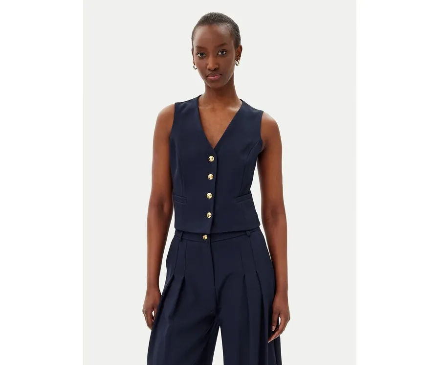obrazek 1 Maryley Kamizelka 25EB128/43BL Granatowy Regular Fit
