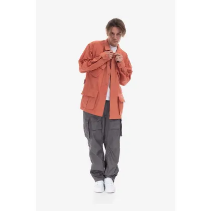 Zdjęcie Engineered Garments kurtka bawełniana kolor pomarańczowy przejściowa 23S1D047.ND034-ND034