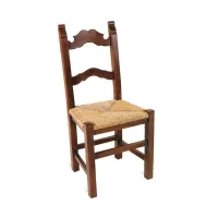 Picture Stylish Italian Radda chair with a unique design