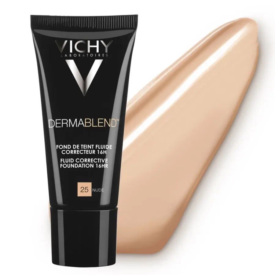 obrazek 1 Vichy Dermablend Fluid korygujący z SPF35 25 nude 30 ml