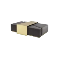 Picture Luxurious living room pouffe - Daytona