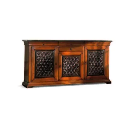 Zdjęcie Antyczna włoska 3-drzwiowa komoda