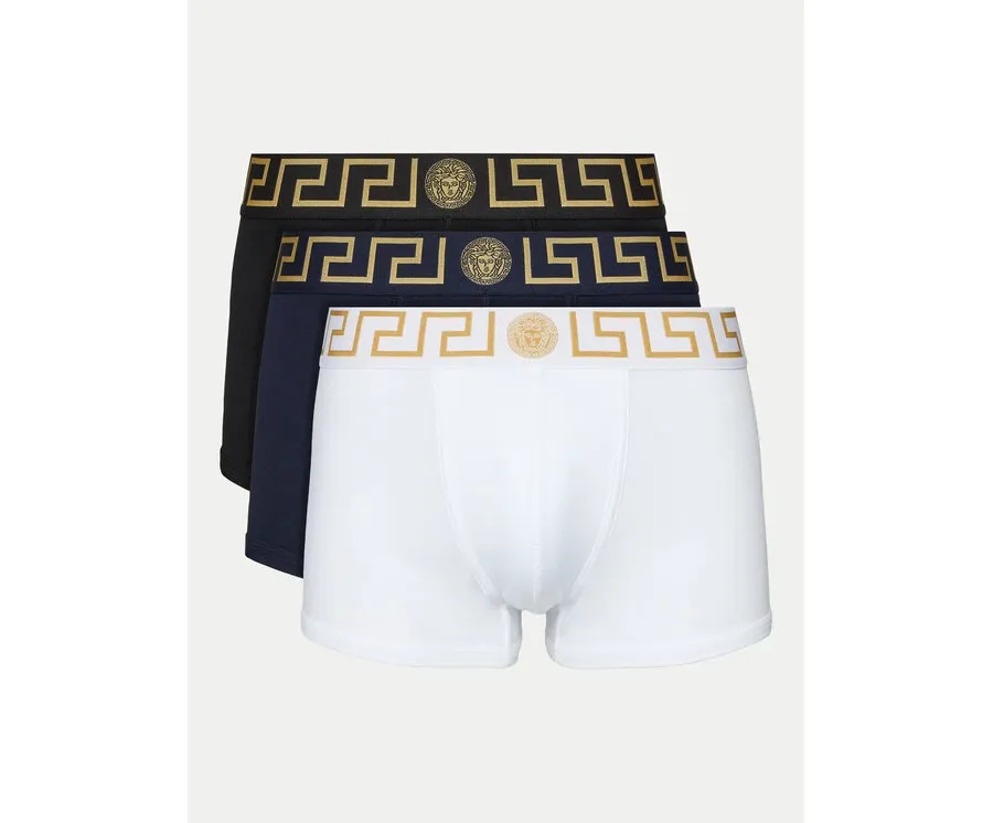 obrazek 1 Versace Komplet 3 par bokserek AU10326 1A10011 Kolorowy