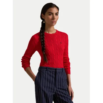Zdjęcie Polo Ralph Lauren Sweter 211891640026 Czerwony Slim Fit