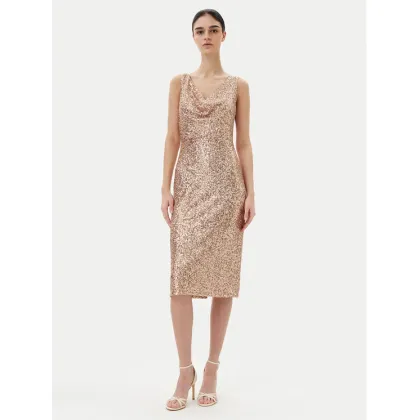 Zdjęcie Rinascimento Sukienka koktajlowa CFC0123778003 Złoty Regular Fit