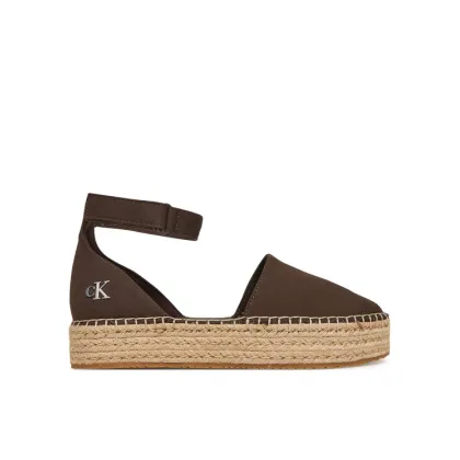 Zdjęcie Calvin Klein Jeans Espadryle Flatform Espadrille Sling Mg YW0YW01735 Brązowy