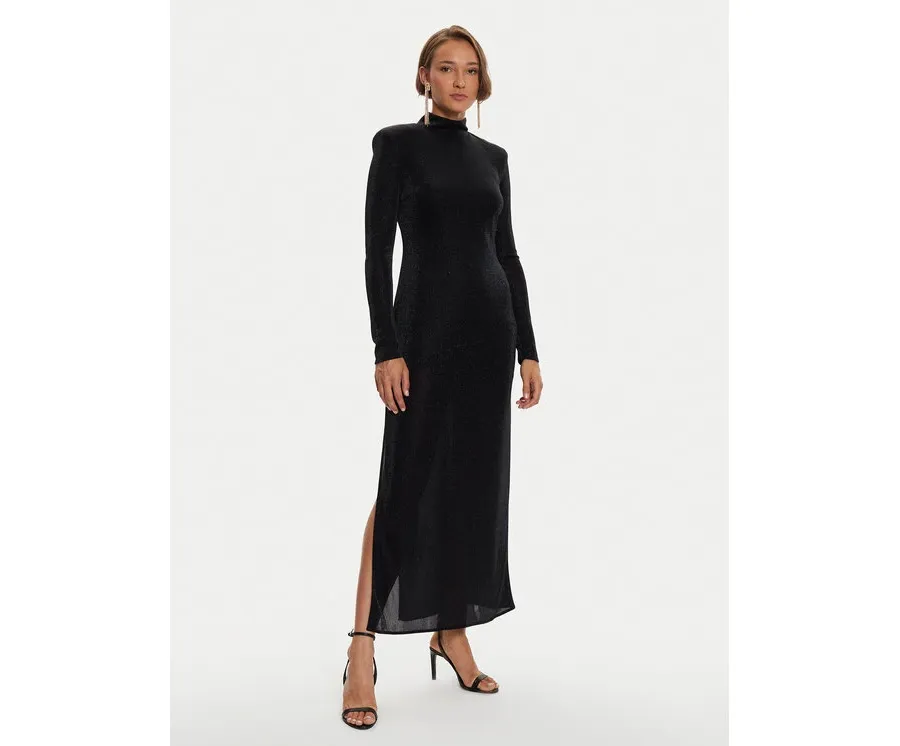 obrazek 1 Simona Corsellini Sukienka wieczorowa A24CEAB050 Czarny Slim Fit