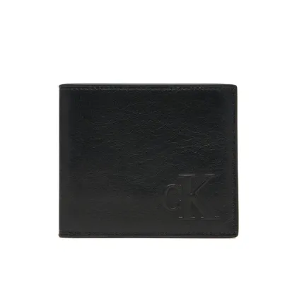 Zdjęcie Calvin Klein Duży Portfel Męski Ck Ew Billfold W/ Coin LV04G1072G Czarny