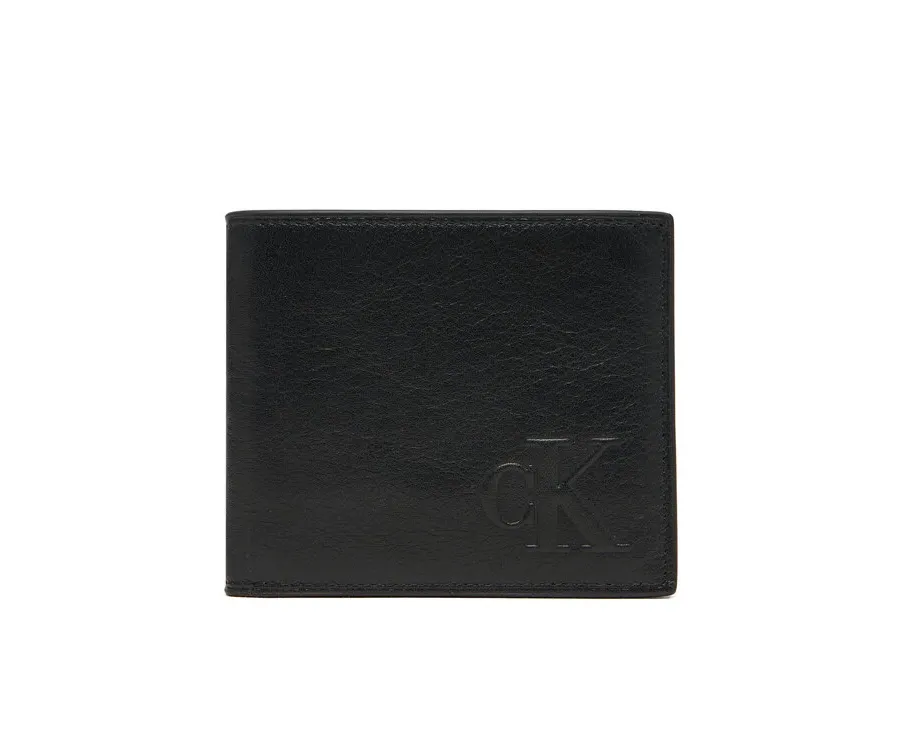obrazek 1 Calvin Klein Duży Portfel Męski Ck Ew Billfold W/ Coin LV04G1072G Czarny