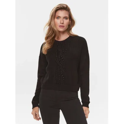 Zdjęcie Liu Jo Sweter MF3005 MA51I Czarny Regular Fit