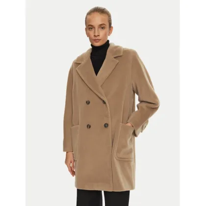 Zdjęcie Marella Płaszcz wełniany Aprilla 2423016142 Brązowy Regular Fit