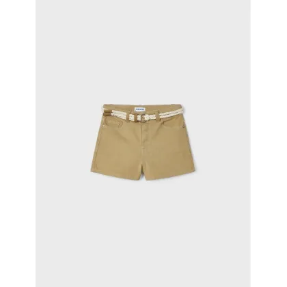 Zdjęcie Mayoral Szorty materiałowe 234 Beżowy Regular Fit