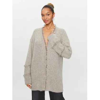 Zdjęcie TWINSET Kardigan 232TT3231 Szary Loose Fit