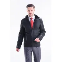 Picture Classic men's jacket made of merino lambskin - A&A Vesa