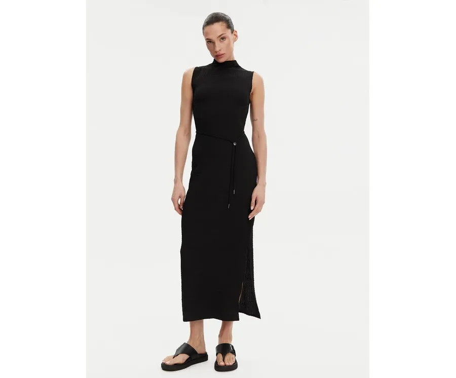 obrazek 1 Calvin Klein Sukienka letnia K20K208304 Czarny Slim Fit