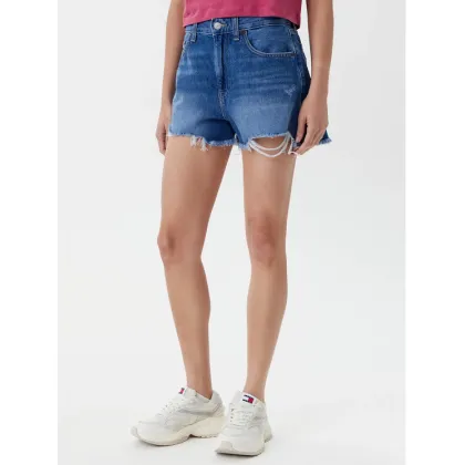 Zdjęcie Tommy Jeans Szorty jeansowe DW0DW20096 Niebieski Regular Fit