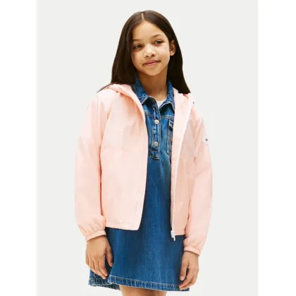 Zdjęcie Tommy Hilfiger Wiatrówka Essential KG0KG08580 Różowy Regular Fit