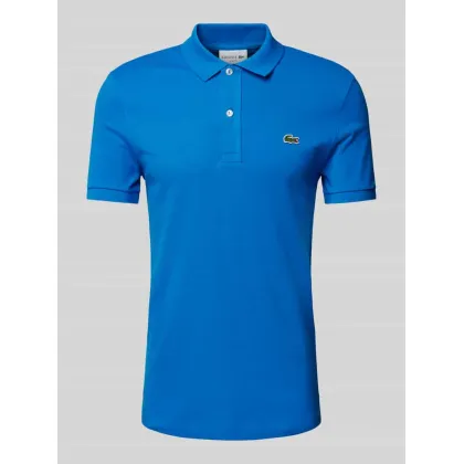 Zdjęcie Koszulka polo o kroju slim fit z naszywką z logo model ‘PIQUE’