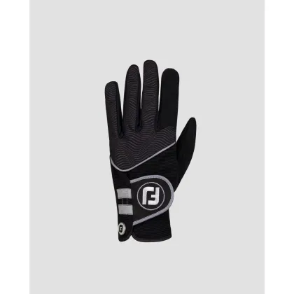 Zdjęcie Czarne Rękawice Golfowe Męskie Footjoy Raingrip FootJoy