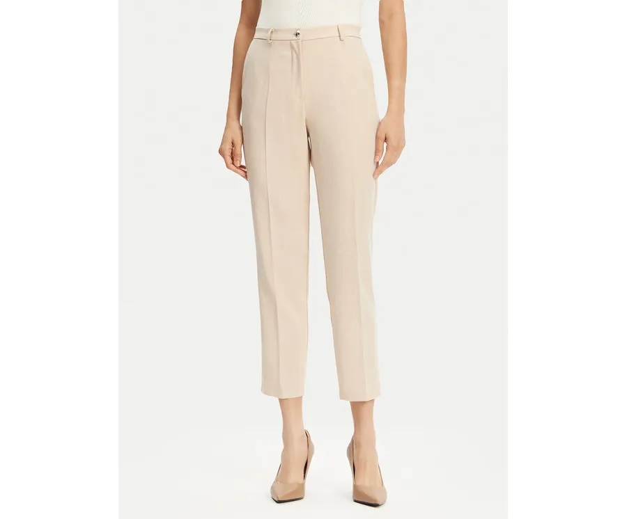 obrazek 1 Maryley Chinosy 25EB571/21BE Beżowy Regular Fit