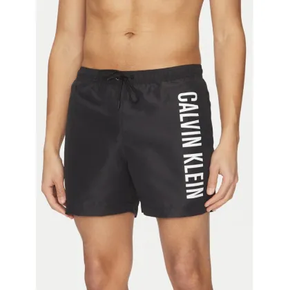 Zdjęcie Calvin Klein Swimwear Szorty kąpielowe KM0KM01092 Czarny Regular Fit