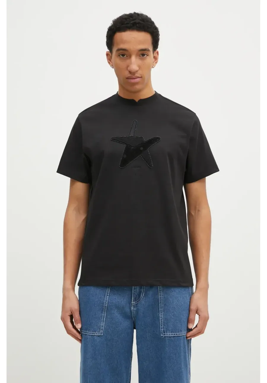 obrazek 1 Ader Error t-shirt męski kolor czarny BN01FWTS0107BK