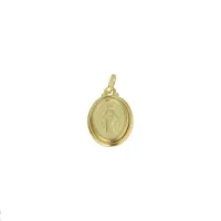 Zdjęcie Piękny medalik Maryjny z włoch 18x15mm