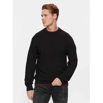 Zdjęcie Hugo Sweter Sonderson 50500007 Czarny Regular Fit HUGO