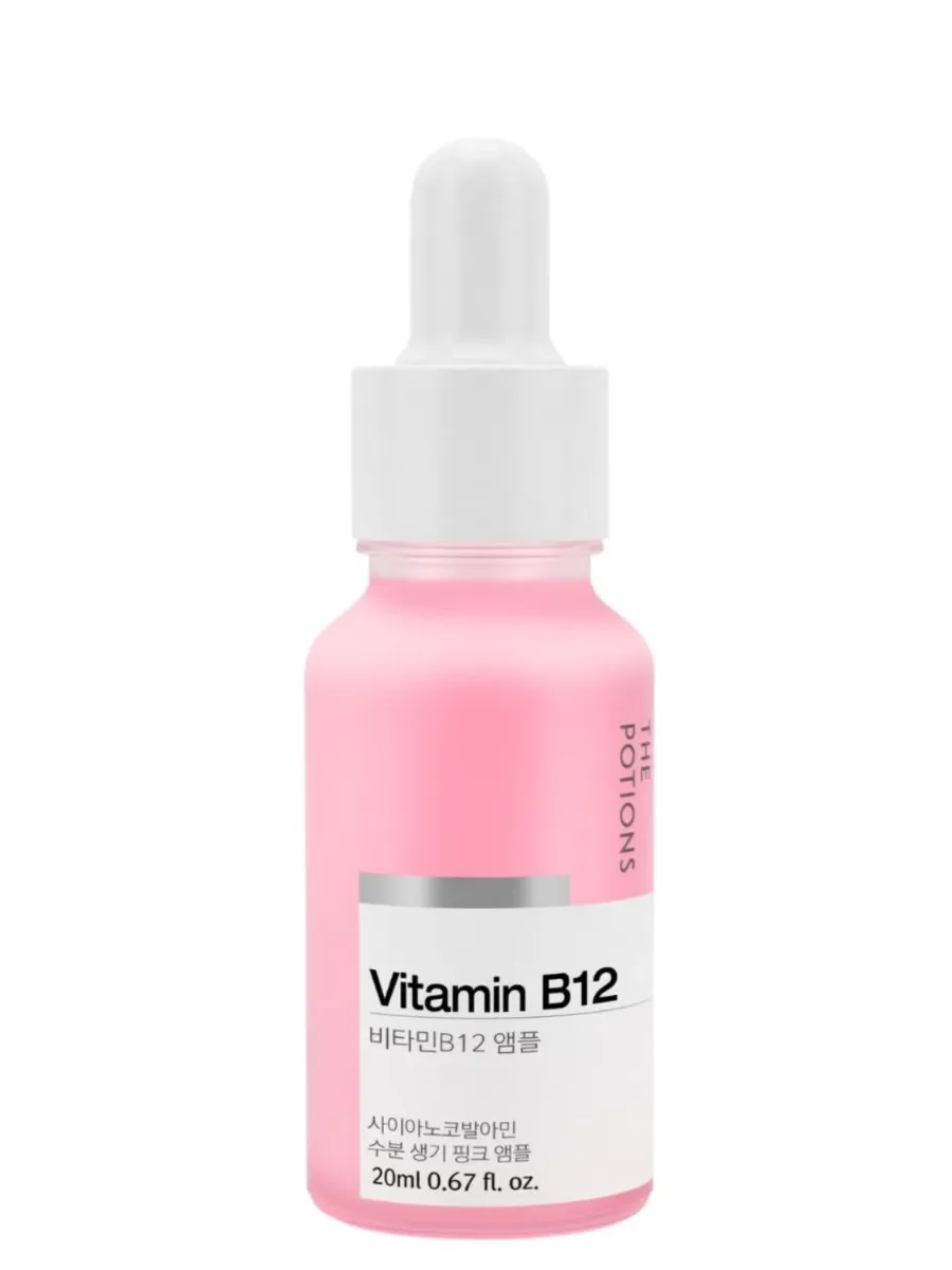 obrazek 1 The Potions Vitamin B12 Ampoule Antyoksydacyjne serum z witaminą B12  20 ml