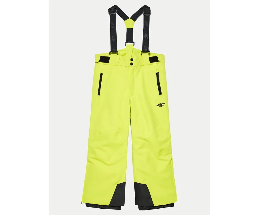 obrazek 1 4F Spodnie narciarskie 4FJWAW24TFTRM656 Zielony Regular Fit