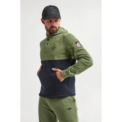 Zdjęcie Bluza z kapturem męska AERONAUTICA MILITARE Aeronautica Militare