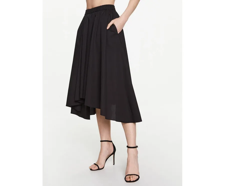 obrazek 1 MICHAEL Michael Kors Spódnica midi MS3709KF4C Czarny Regular Fit