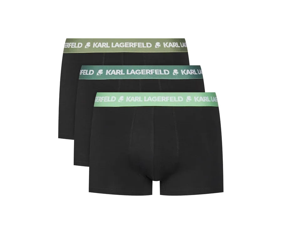 obrazek 1 KARL LAGERFELD Komplet 3 par bokserek A1M47021 Czarny