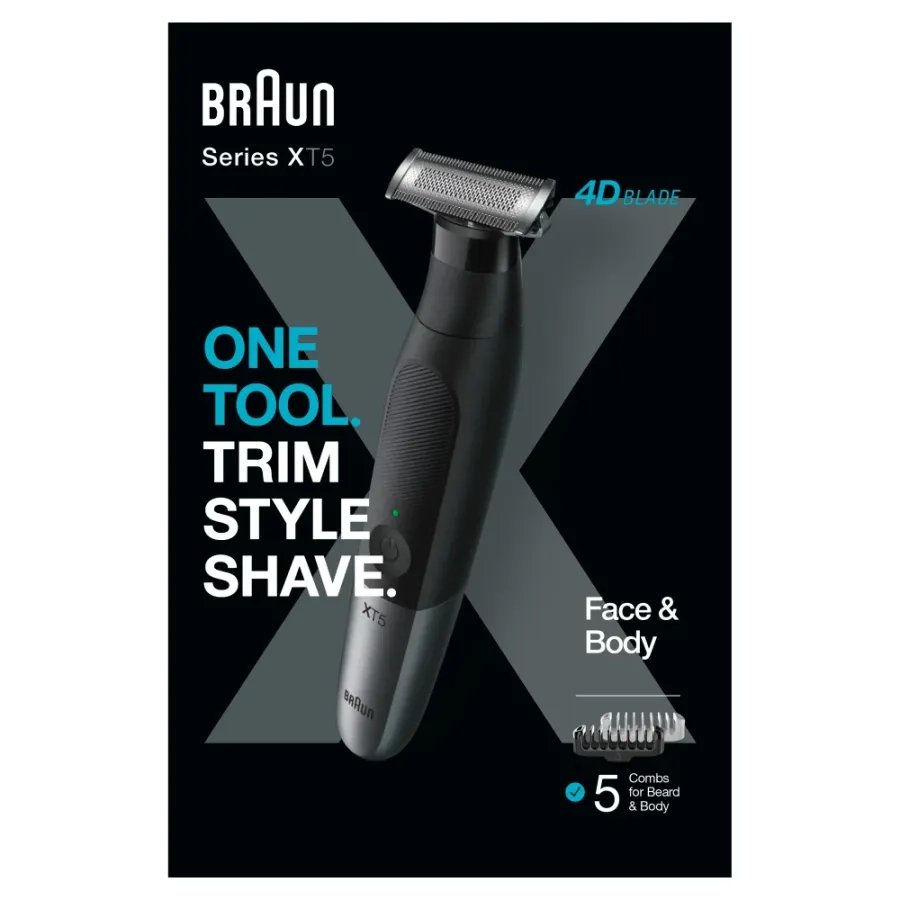 obrazek 1 Braun XT5100 Trimmer Box Black/Grey 1CT