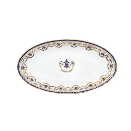 Zdjęcie Zdobiony półmisek porcelanowy Mozart do jadalni