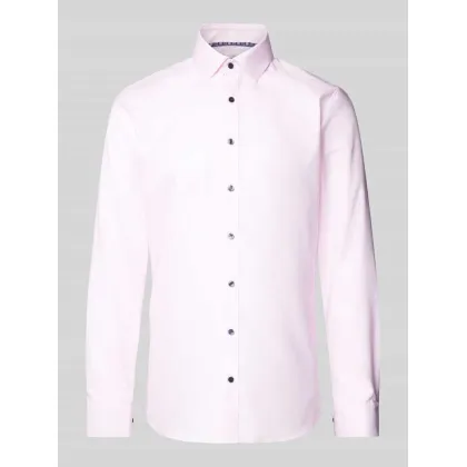 Zdjęcie Koszula biznesowa o kroju slim fit z listwą guzikową