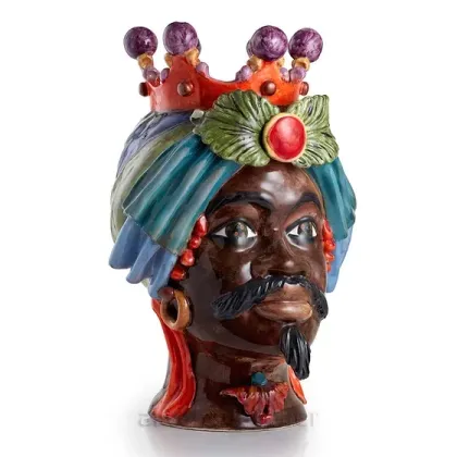 Zdjęcie Głowa Maura – wyjątkowa rzeźba nawiązująca do panowania Maurów na Sycylii