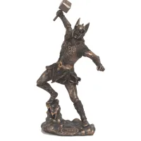 Picture Statuette of the god of storms and plumes - Thor