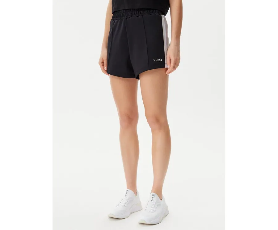 obrazek 1 Guess Szorty sportowe V5GD14 KCRU2 Czarny Relaxed Fit