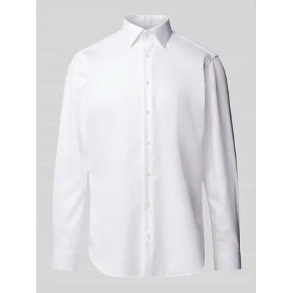 Zdjęcie Koszula biznesowa o kroju regular fit z drobnego twillu