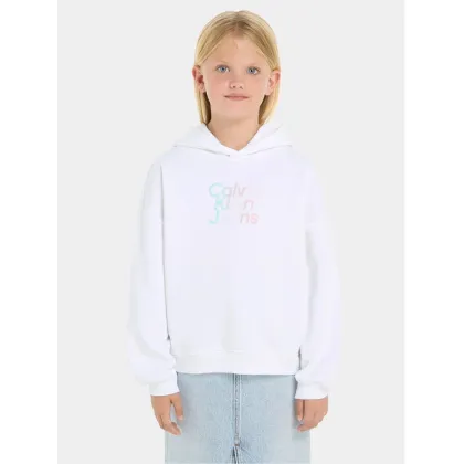 Zdjęcie Calvin Klein Jeans Bluza Gradient IG0IG02422 D Biały Relaxed Fit